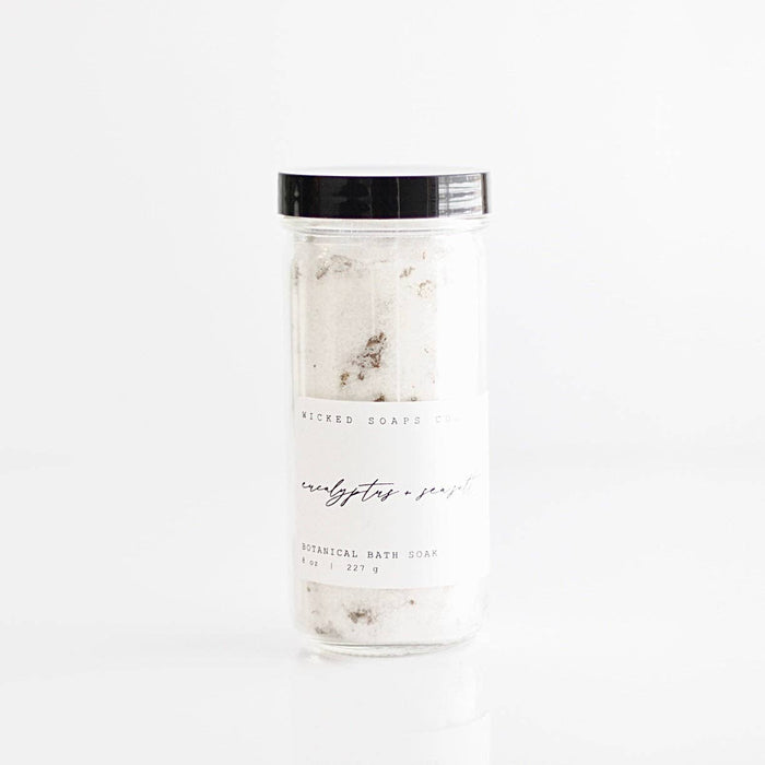 Eucalyptus + Sea Salt Bath Soak | Revitalizing Mineral Soak