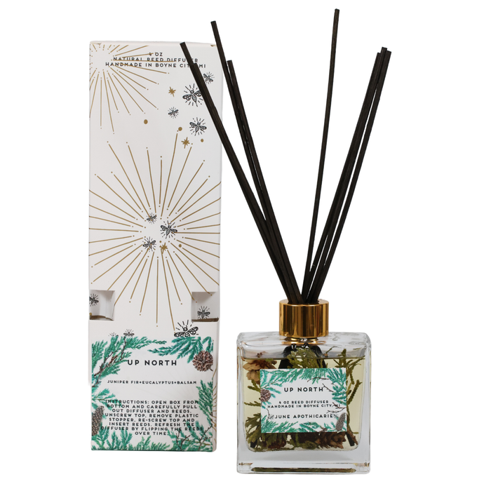 Up North Luxury Reed Diffuser - June Apothicarie