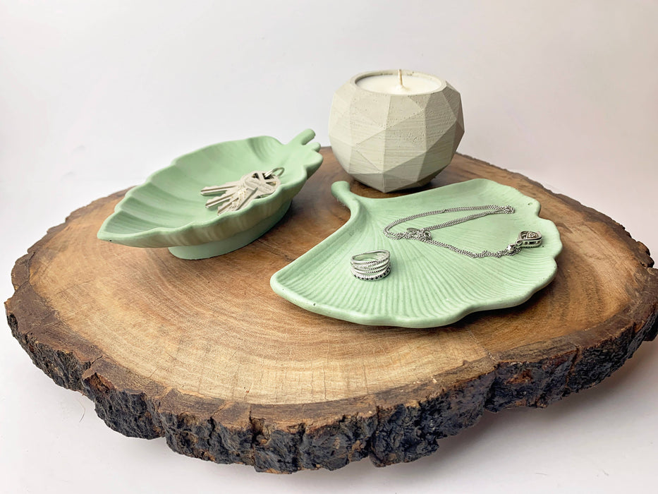 Concrete Leaf Tray - Pine Creek Soapworks