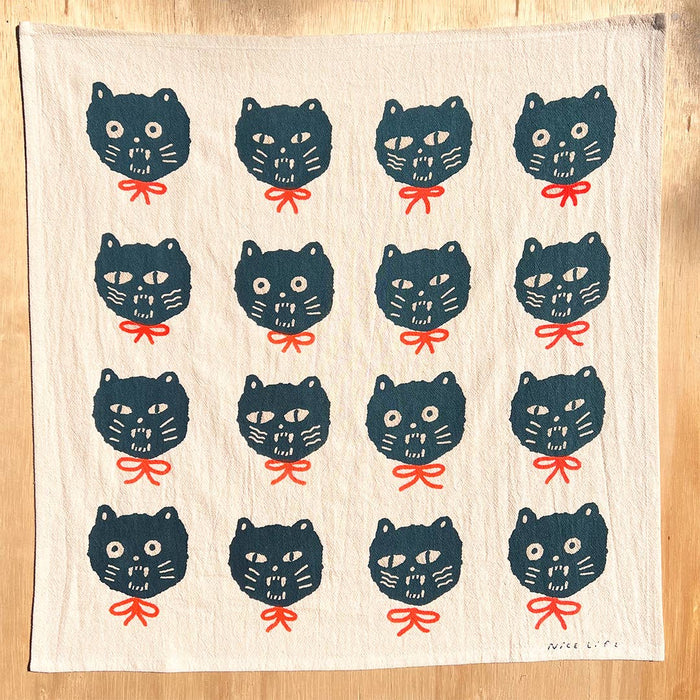 BAD CATS Tea Towel - Nice Life