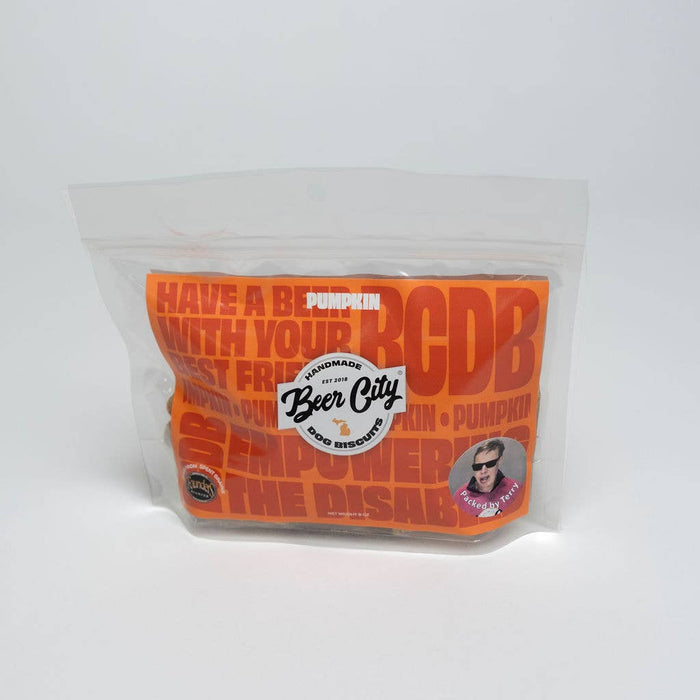 Pumpkin Dog Biscuits - Beer City