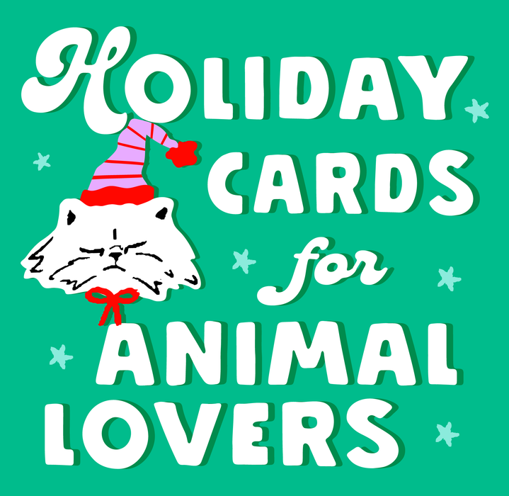 Boxed Pink Raccoons Holiday Card - Party of One