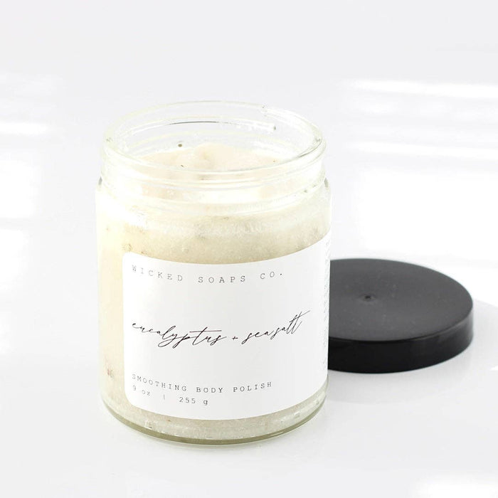 Eucalyptus + Sea Salt Body Polish | Exfoliate, Smooth & Renew
