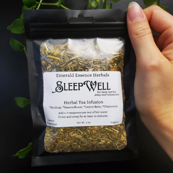 Sleep Well Herbal Tea - Emerald Essence Herbals
