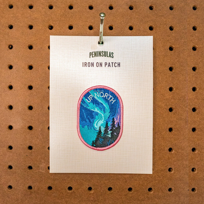 Up North Northern Lights Iron-On Patch
