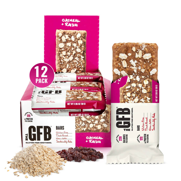 Oatmeal Raisin Protein Nutrition Snack Bar - GFB