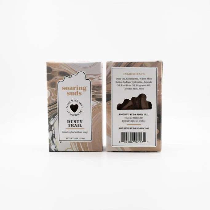 Dusty Trail Artisan Soap - Soaring Suds