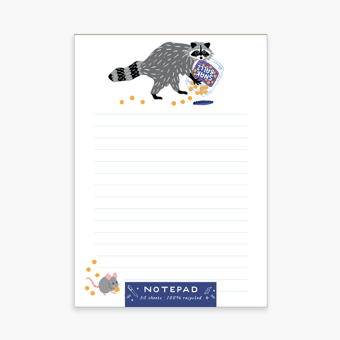 Snak Ballz Notepad by Party of One