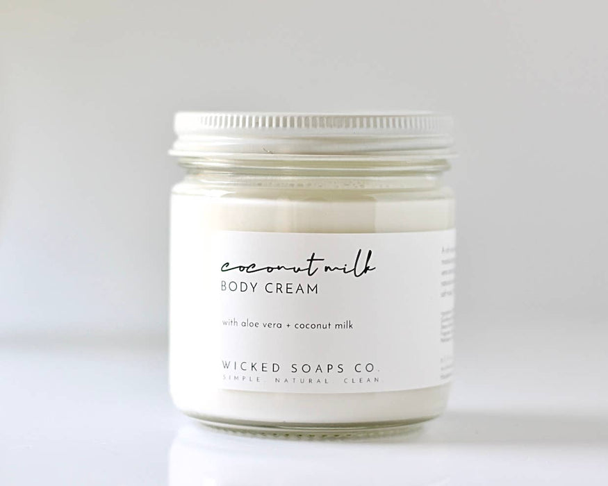 Coconut Milk Body Cream - Wicked Soaps Co.