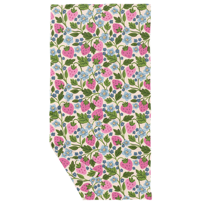 Berry Patch Double Sided Waffle Dish Towel - June Apothicarie
