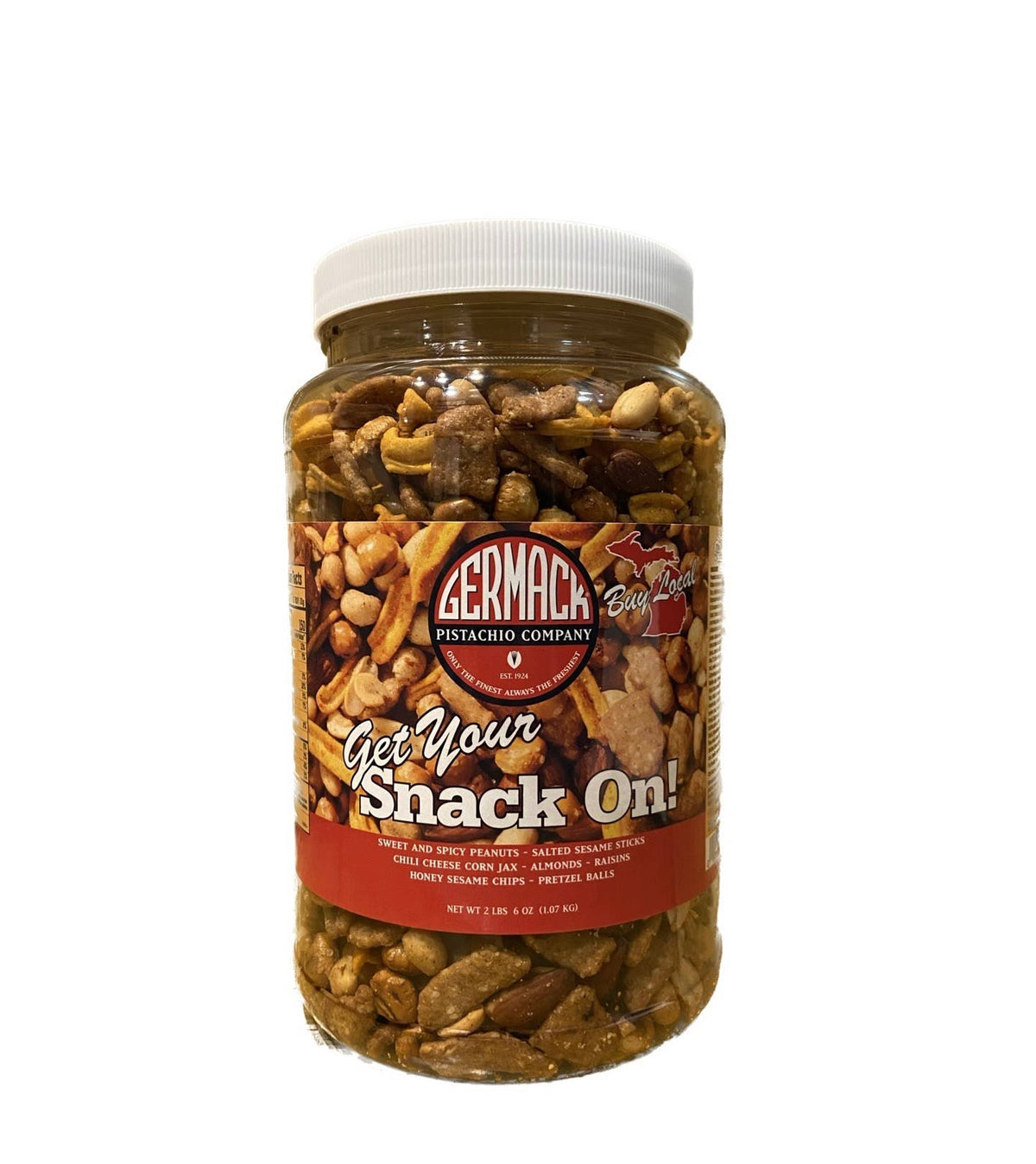 Snack On! 38 Ounce Jumbo Jar - Germack – Applecore General Store