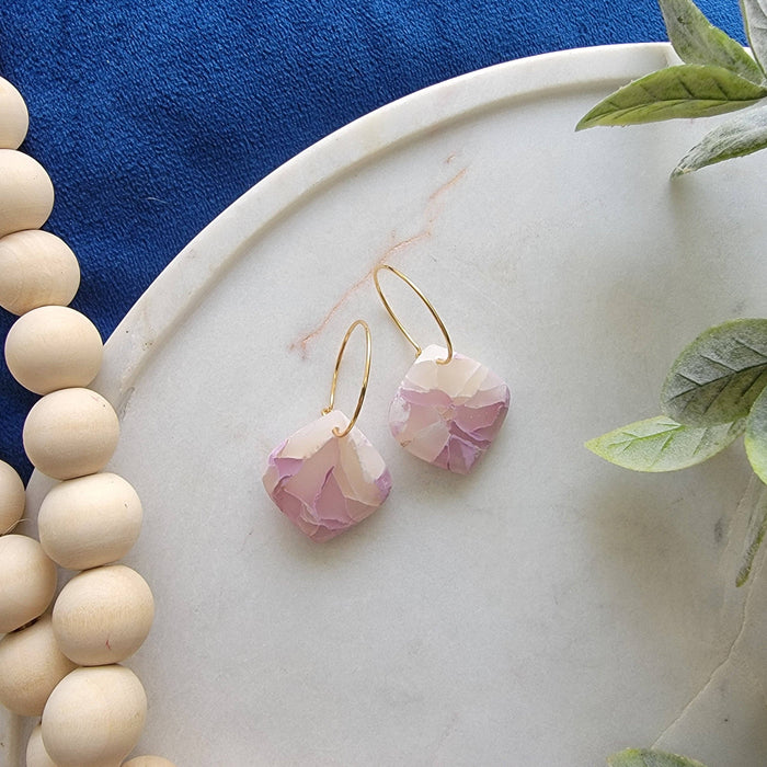 Iris Earrings in Lilac Quartz - Cayenne & Cake