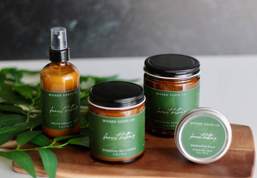 Forest Bathing Essential Oil Candle - Wicked Soaps Co.