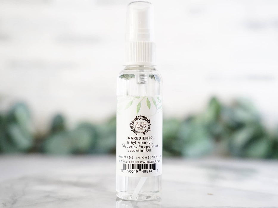 2oz "Poopermint" Potty Spray - Little Flower Soap Co.