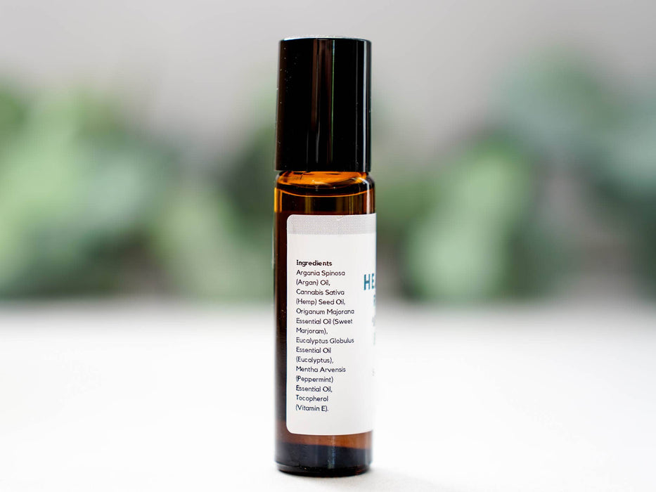 HEADACHE Rescue Blend Essential Oil Roll-on - Little Flower Soap Co.