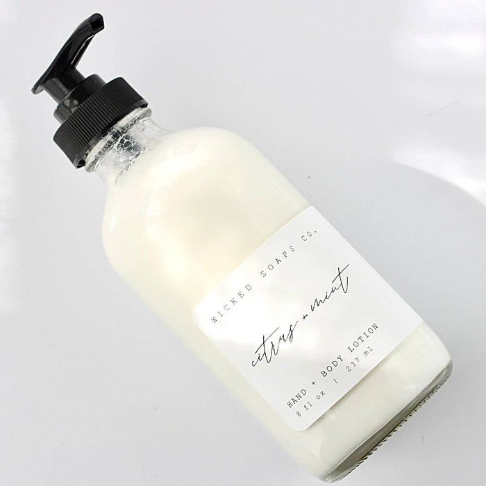 Citrus + Mint Hand & Body Lotion | Refreshing Lightweight Moisture