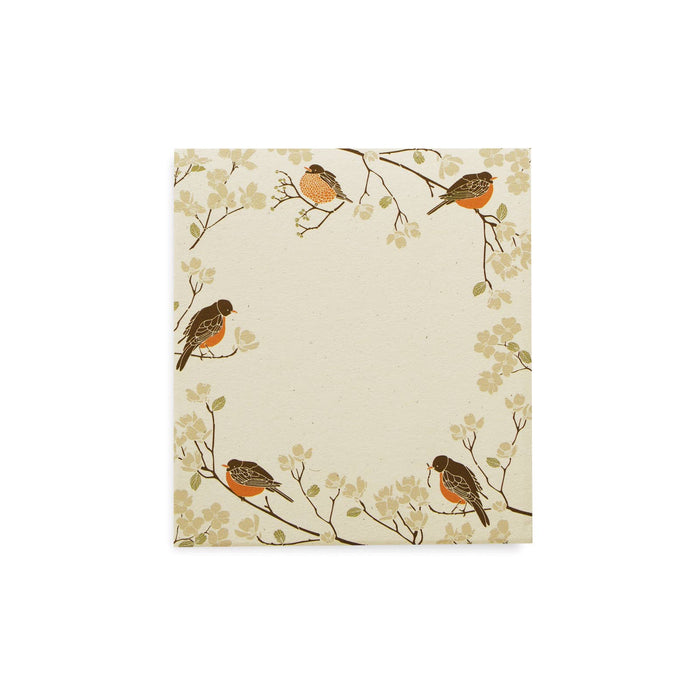 Robins Mini Notes / Recycled Notepad - June & December