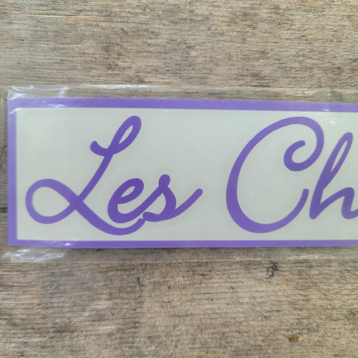 Les Cheneaux Islands Script Decal - Up North Studio