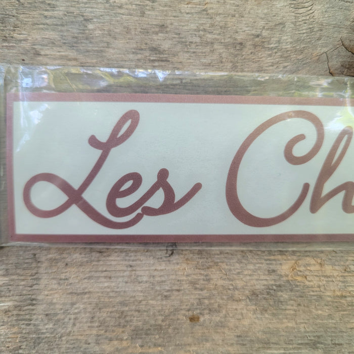 Les Cheneaux Islands Script Decal - Up North Studio