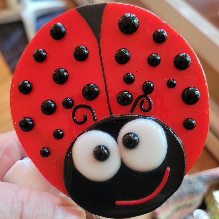 Lady Bug Night Light - CristyGlass