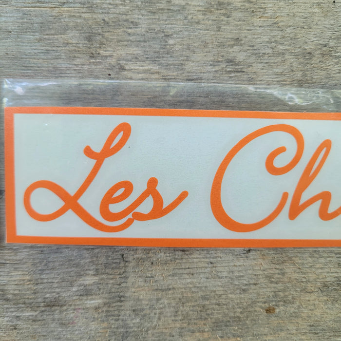 Les Cheneaux Islands Script Decal - Up North Studio