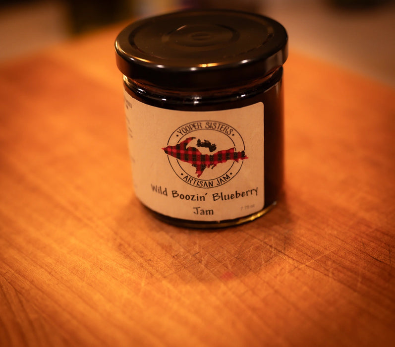 Wild Boozin' Blueberry Jam - Yooper Sisters