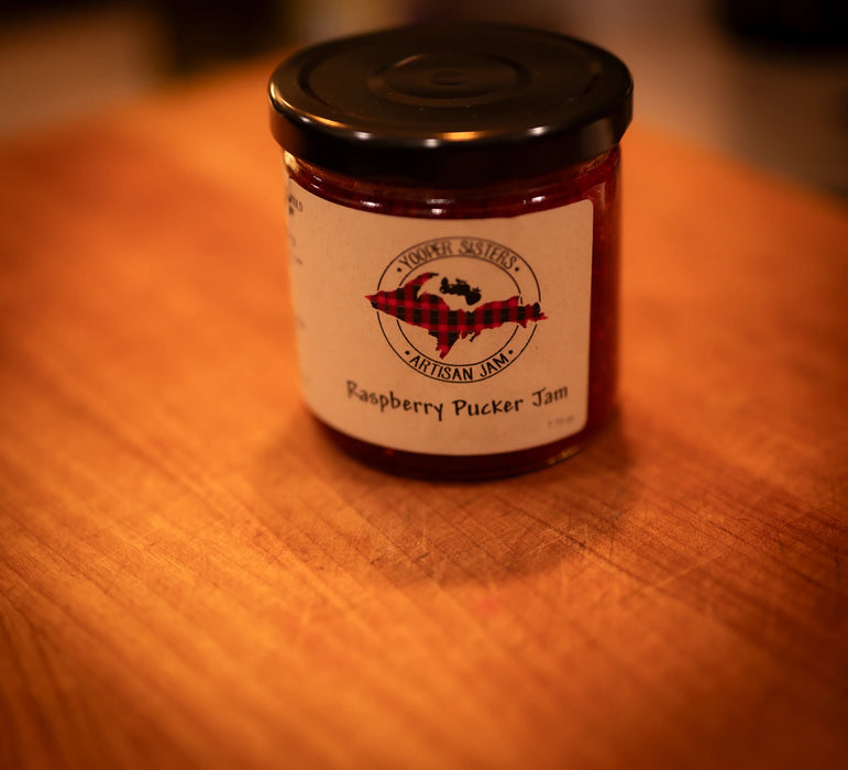 Raspberry Pucker Jam - Yooper Sisters