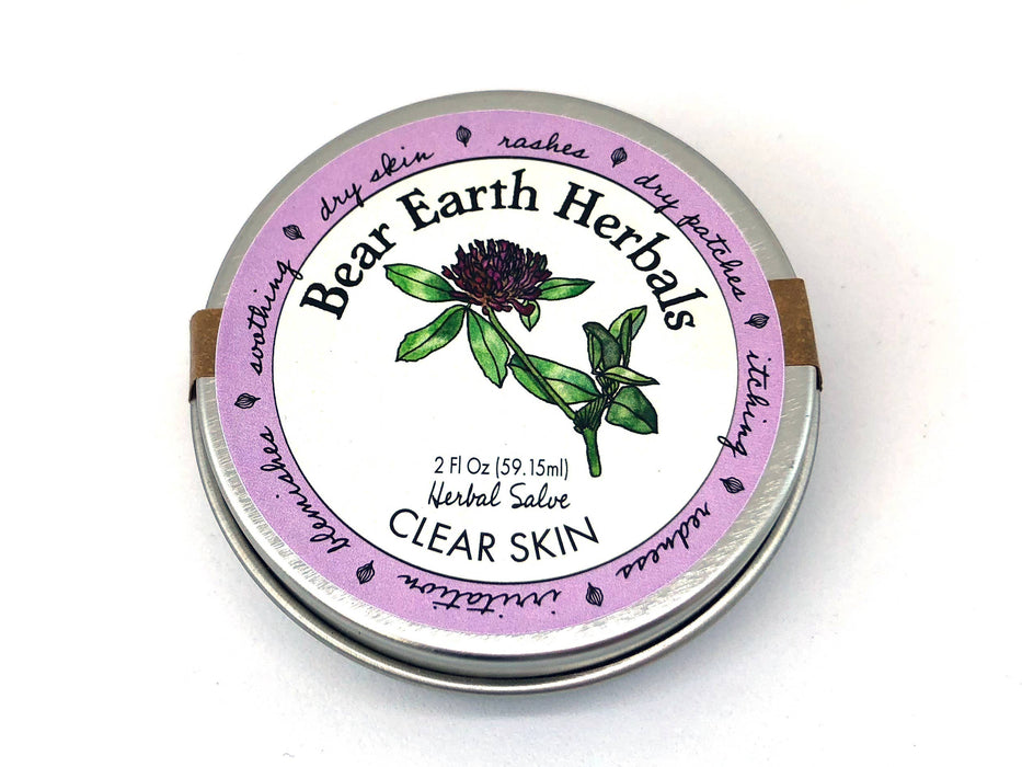 Clear Skin Salve - 2 oz Tin - Bear Earth Herbals