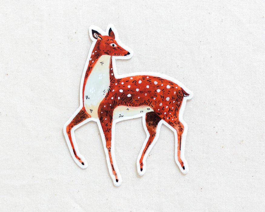 Wildship Studio - Deer Animal Vinyl Sticker
