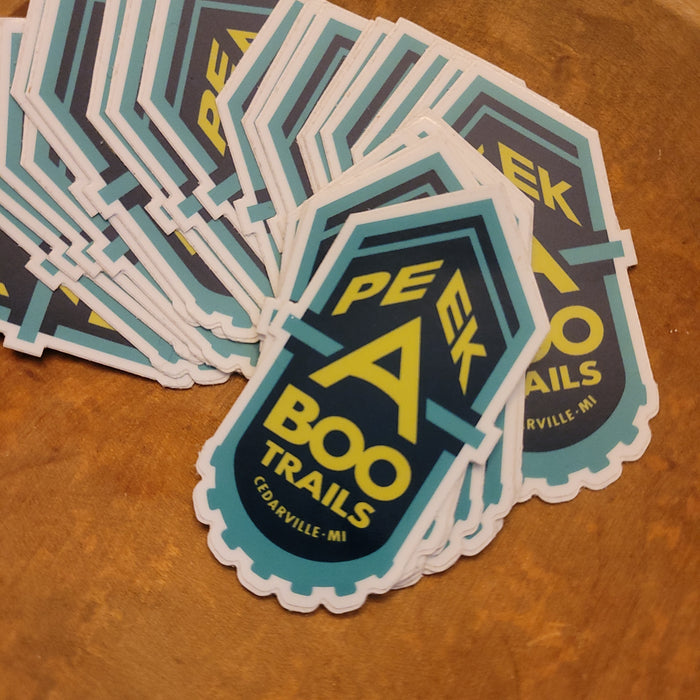 Peek-A-Boo Trail Fundraiser Sticker