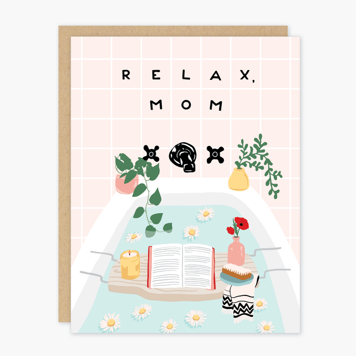 Relax Mom Mother's Day Card - Party of One
