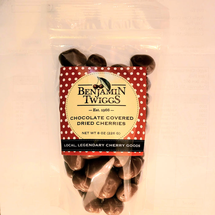Milk Chocolate Covered Dried Cherries by Benjamin Twiggs