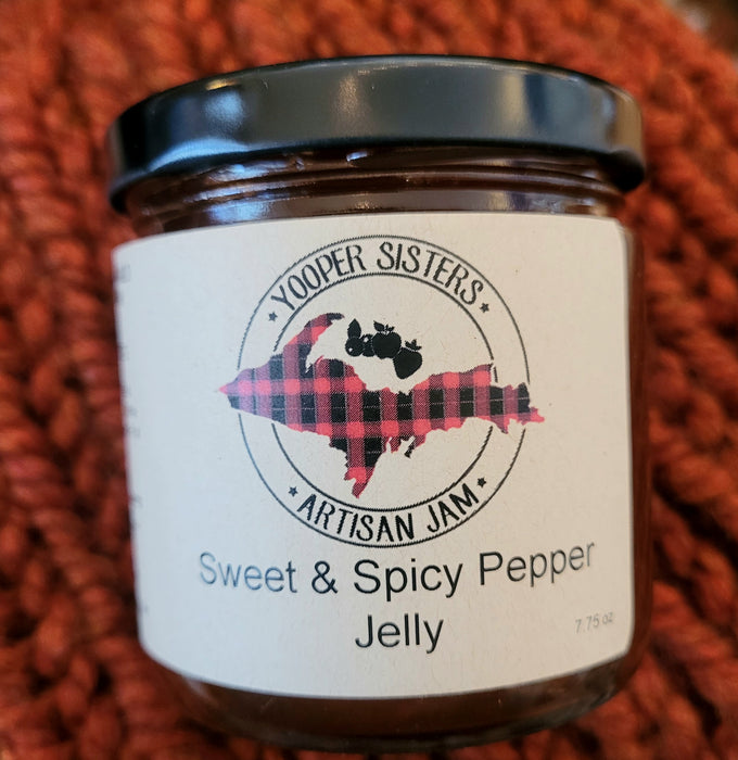 Sweet and Spicy Pepper Jelly - Yooper Sisters