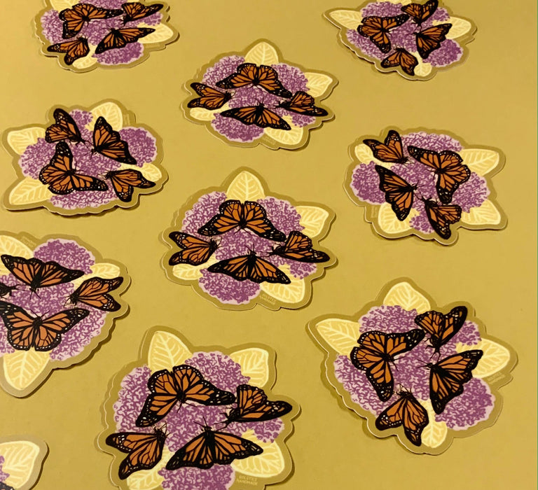 Monarch Sticker by Solstice Handmade