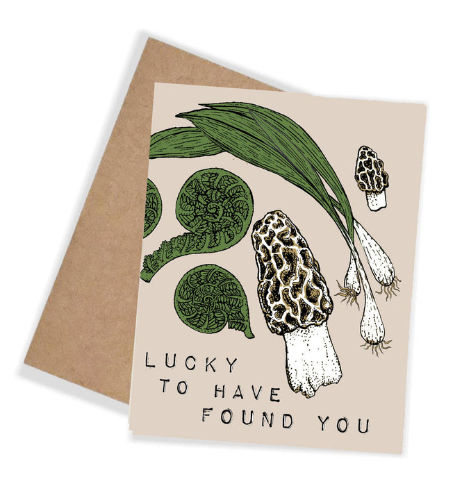 Lucky to Have Found You Card by Nature Walk