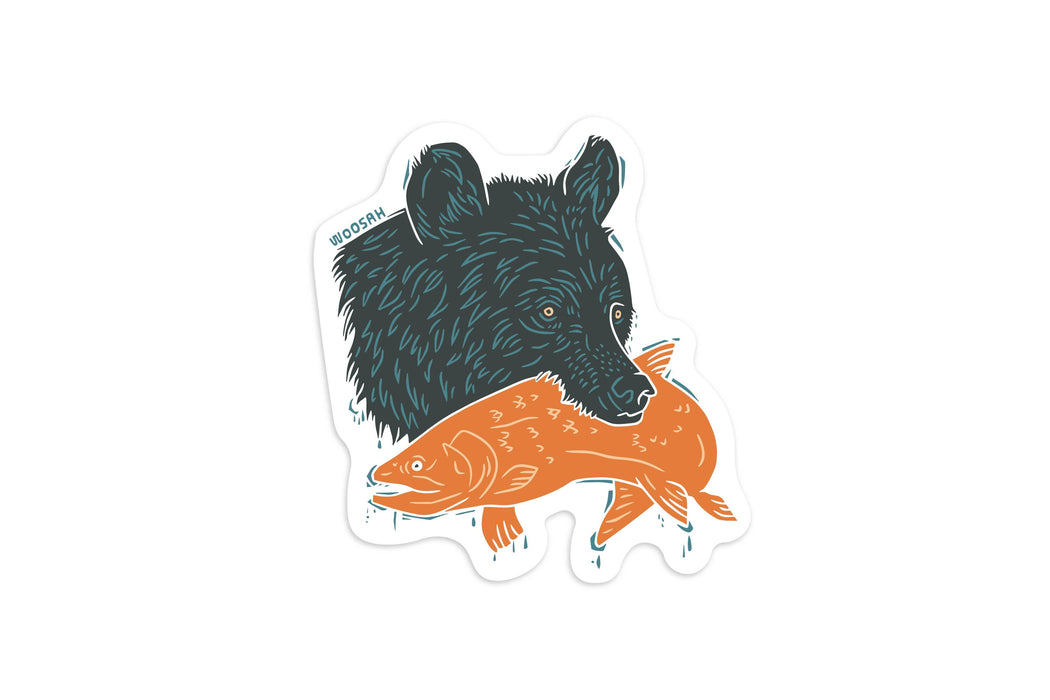 Woosah Outfitters - Grizzly Sticker