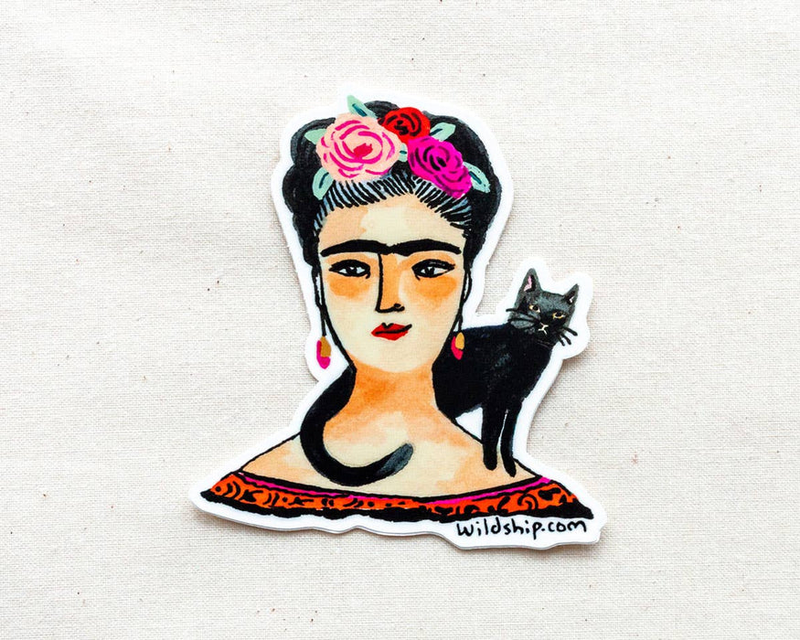 Wildship Studio - Frida Kahlo Vinyl Sticker