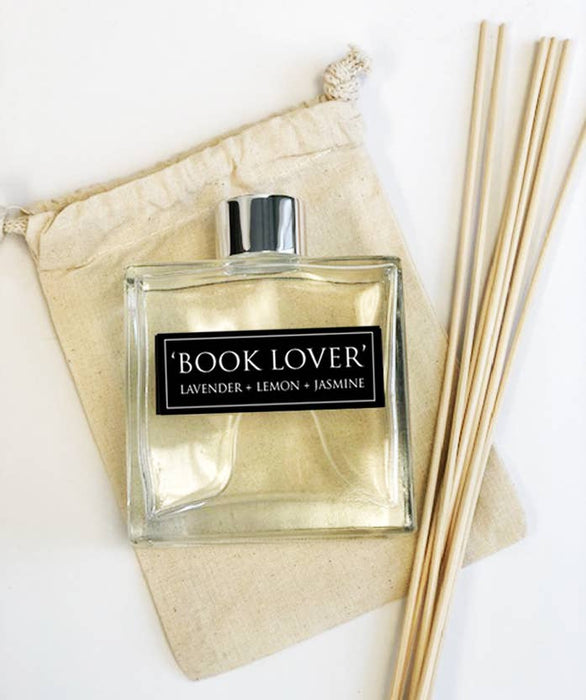 Book Lover - 7oz Glass Reed Diffuser