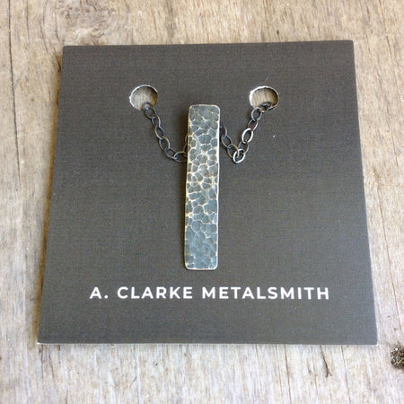 A. Clarke Metalsmith Hammered Necklace