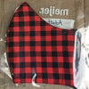 Adult_Teen Face Mask by Kaydee's Keepers-Red Plaid