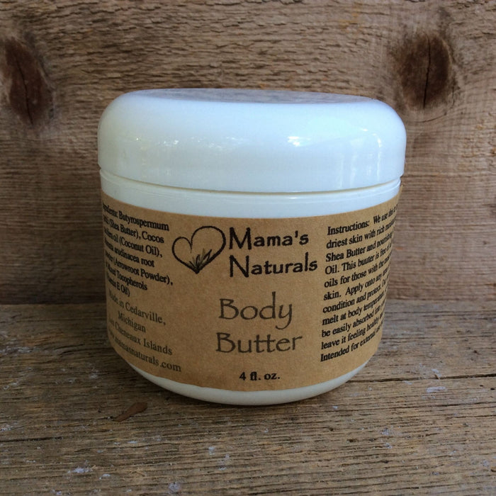 Body Butter - Mamas Natural-Unscented