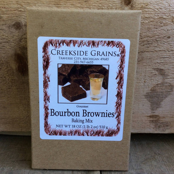 Bourbon Brownie Mix by Creekside Grains