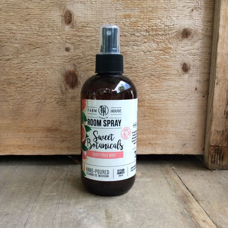 Grapefruit Mint Room Spray - Sweet Botanicals by Farm House Candle Co.