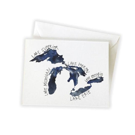 Great Lakes Card by Katie Eberts Illustration