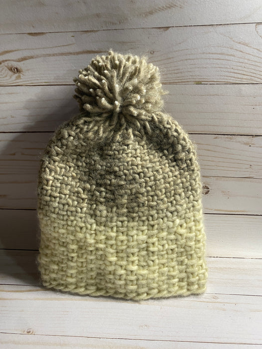 Ombre Pom Hat by Valerie Knits - 2289