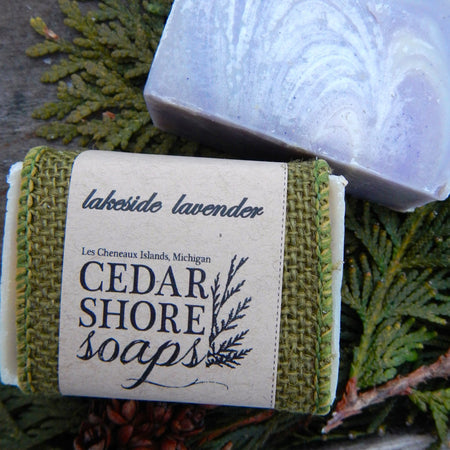 Lakeside Lavender Soap Bar by Cedar Shore Soaps