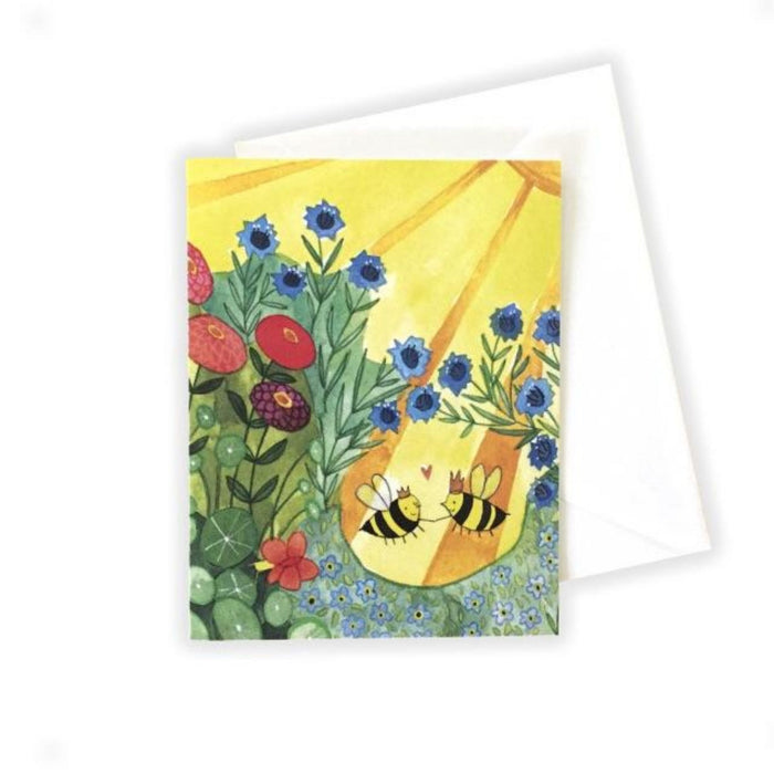 Love Bees Card by Katie Eberts Illustration