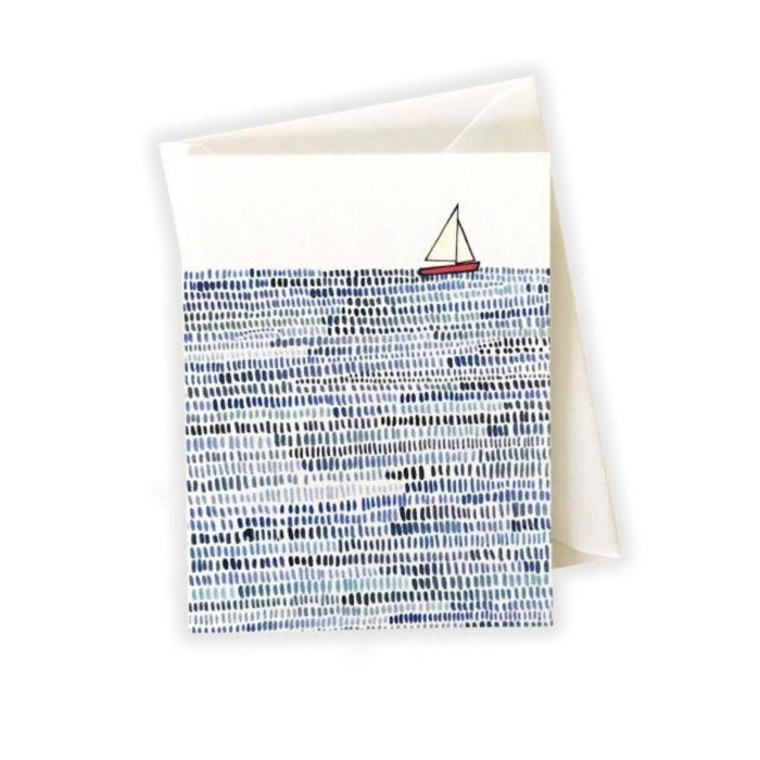 Sailboat Card by Katie Eberts Illustration
