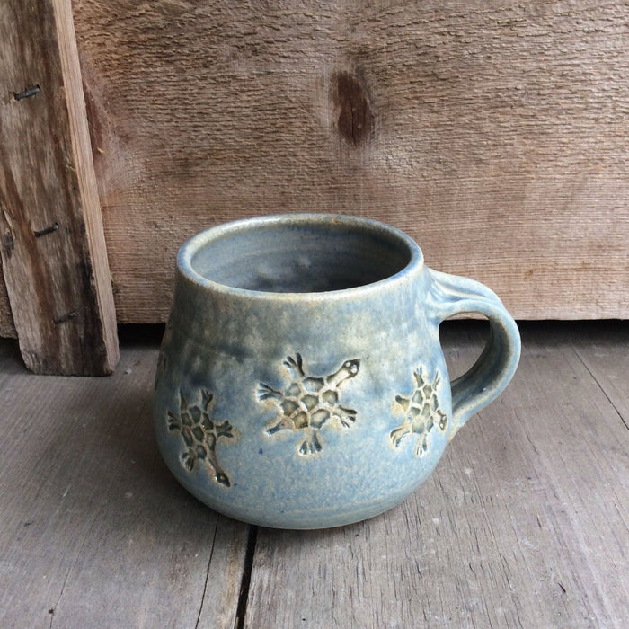 Short Mug with Handle by Heerspink and Porter-Turtle