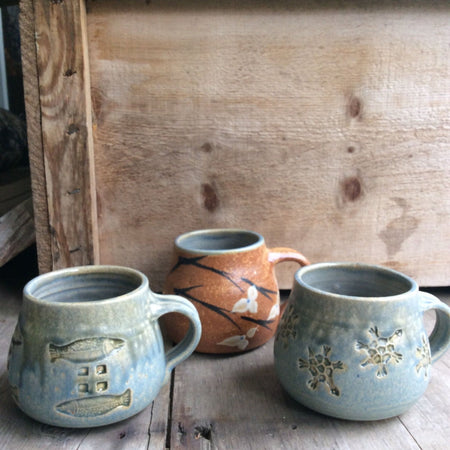 Short Mug with Handle by Heerspink and Porter